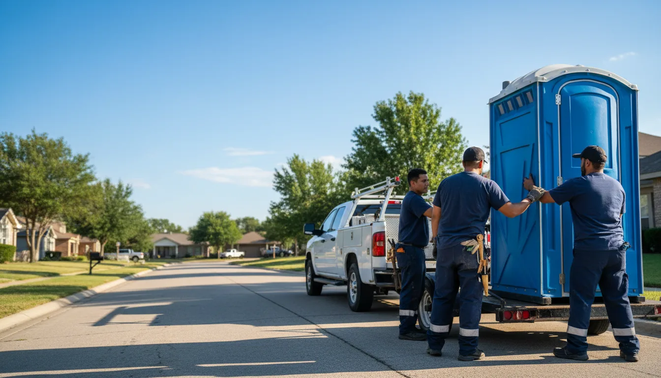 Portable Toilet Rental in Monticello, IL near me